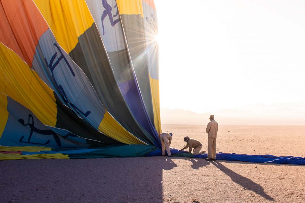 Hot Air Balloon Namibia 