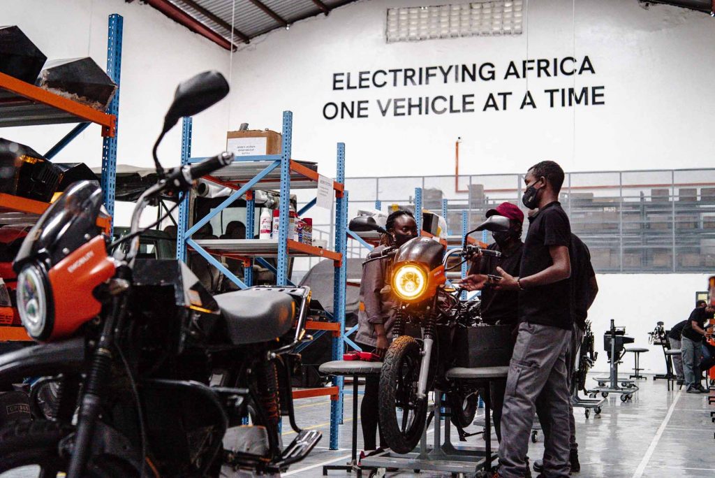  the first African‍ electric motorcycle 